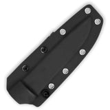 Kizer Cutlery Camp 180 Black G10 AEB-L Drop Pt Fixed Blade Knife w/ Sheath 1096A1