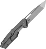 Kizer Cutlery Beyond Framelock Gray Titanium Folding S35VN Pocket Knife 3678A1