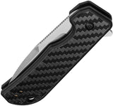 Kizer Cutlery Nice Guy Linerlock Black Carbon Fiber & G10 Folding 154CM Pocket Knife V3011C1