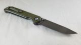 Kizer Begleiter Folding Knife Pocket OD Green G10 - V4458A2