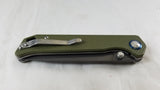 Kizer Begleiter Folding Knife Pocket OD Green G10 - V4458A2