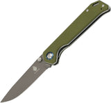 Kizer Begleiter Folding Knife Pocket OD Green G10 - V4458A2