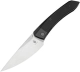 Kizer Cutlery Momo Linerlock Black Aluminum Folding 154CM Pocket Knife V4663C1