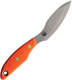 Knives Of Alaska Yukon 1 Orange SureGrip D2 Steel Fixed Blade Knife 00822FG