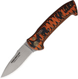 Knives Of Alaska Automatic Strike Force Knife Black & Orange G10 MagnaCut Blade 00918FG