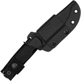 Kershaw Pack Mule Black G10 Bohler N690 Fixed Blade Knife w/ Belt Sheath 1089