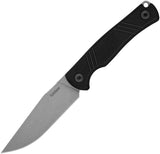 Kershaw Pack Mule Black G10 Bohler N690 Fixed Blade Knife w/ Belt Sheath 1089