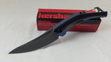 Kershaw Reverb XL Linerlock Blue G10/Carbon Fiber Folding Pocket Knife 1225