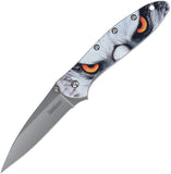 Kershaw Leek Linerlock A/O Hawk Aluminum Folding 14C28N Pocket Knife 1660HAWK