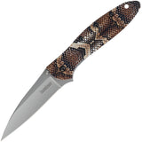 Kershaw Leek Linerlock A/O Snake Skin Aluminum Folding 14C28N Pocket Knife 1660SNAKE