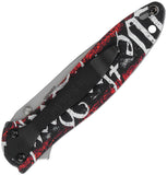 Kershaw Leek Linerlock A/O We The People Aluminum Folding 14C28N Pocket Knife 1660WEP