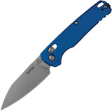 Kershaw Bel Air DuraLock Blue Aluminum Folding MagnaCut Pocket Knife 6105NBSW