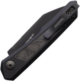 Kershaw Automatic Launch 20 Knife Button Lock Black Aluminum & Carbon Fiber MagnaCut Blade 7050BLK