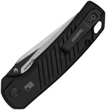 Kershaw Automatic Launch 23 Knife Button Lock Black Aluminum CPM-154 Blade 7305