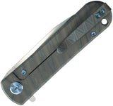 Kubey NEO Framelock Flamed Titanium Folding CPM-S35VN Pocket Knife 359B