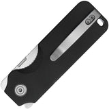 Kubey Boxer Linerlock Black G10 Folding 14C28N Sheepsfoot Pocket Knife 407A