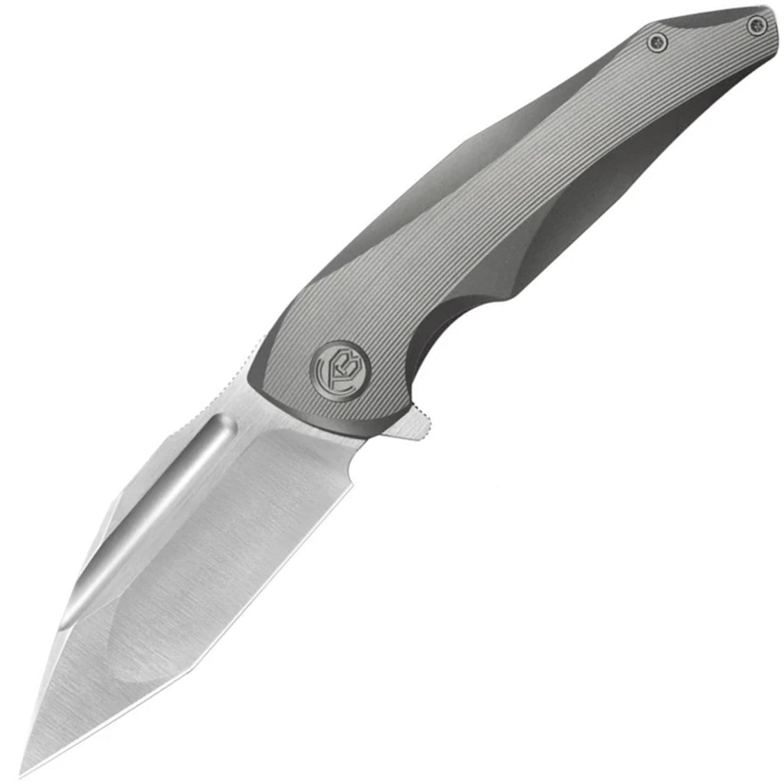 【新品】VastKing Kingbook K100 シルバー KB Knives Navigator framelock. Titanium Folding Knife | Superior