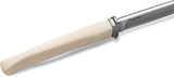 LionSTEEL AGO White Micarta Bohler M390 Fixed Blade Knife w/ Sheath AG1MW