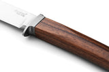 LionSTEEL AGO Santos Wood Bohler M390 Fixed Blade Knife w/ Sheath AG1ST
