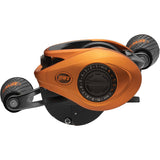 Lew's Mach Crush Baitcast Black & Orange Fishing Reel MCR1SHA