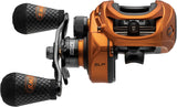Lew's Mach Crush Baitcast Black & Orange Fishing Reel MCR1SHA