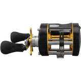 Lew's Speed Cast Round Bait Black & Gold Fishing Reel SC600