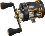 Lew's Speed Cast Round Bait Black & Gold Fishing Reel SC600