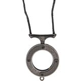 Mantis Vicious Circle Black Stonewash & Carbon Fiber Folding Neck Knife MK14SWCF