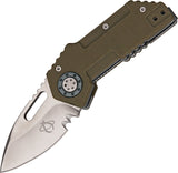 Mantis Wile E Tan Folding Pocket Knife G-10 Handles Stainless Blade MT9D