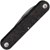 Maserin Sessantesimo Black Fat Carbon Folding Stainless Pocket Knife 195ALTIN