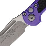 Microtech Automatic LUDT Gen III Knife Button Lock Purple Aluminum Apocalyptic M390MK Blade 113610APPU
