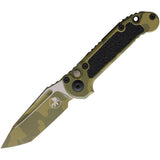 Microtech Automatic LUDT Gen III Button Lock Aluminum M390MK Knife 11361BOCSZ4