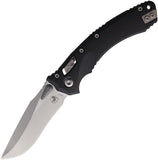 Microtech Amphibian Ram-Lok Black Fluted G10 Folding Stonewash M390MK Pocket Knife 16022