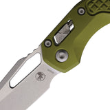 Microtech Standard Issue MSI Ram-Lok OD Green Frag Aluminum Folding M390MK Knife 21010FROD