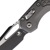 Microtech Standard Issue MSI Ram-Lok Natural Clear Frag Aluminum Folding M390MK Knife 2101FRNC