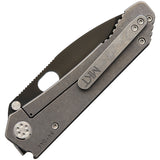 Medford Deployment Framelock Black G10 Folding D2 Steel Pocket Knife 002DPQ08TM