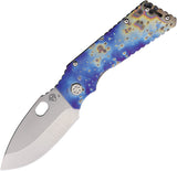 Medford TFF-1 Framelock Solar Flare Titanium Folding S45VN Pocket Knife 0144TQ03TM