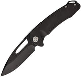 Medford On Belay Framelock Black Titanium Folding S45VN Pocket Knife 0384PQ30PV