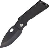 Medford TFF-H Framelock Black Titanium Folding S45VN Pocket Knife 0464PQ30PV