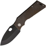 Medford TFF-Holder Framelock Titanium Folding S35VN Pocket Knife 046SPQ36A1