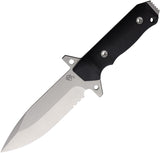 Medford AIO-2 Black G10 CPM-3V Carbon Steel Fixed Blade Knife 1193TQ08KB