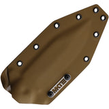 Medford AIO-2 Coyote Brown G10 CPM-3V Carbon Steel Fixed Blade Knife 1193TQ09KC