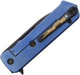 Medford TFF-4 Framelock Solar Flare Titanium & G10 Folding S45VN Pocket Knife 404PD03A2