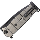 Medford USMC Framelock Tumbled Titanium Folding S45VN Pocket Knife 2054PQ01TM