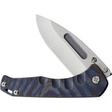 Medford Praetorian Slim Framelock Flamed Titanium Folding S35VN Knife 208STD03A2