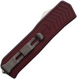 Medford Automatic Merc-1 Knife OTF Red Aluminum S45VN Dagger Blade 2134TG41AR