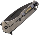 Medford Praetorian Slim Framelock Titanium Folding Pocket Knife F2084PT01TM