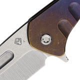 Medford Praetorian Slim Framelock Violet Folding S45VN Pocket Knife F2084TD39A5