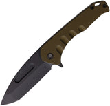 Medford Swift FL Flipper Framelock Titanium Folding Pocket Knife FF2064PT46PV