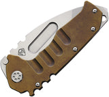 Medford Praetorian T Framelock Left Titanium Folding Pocket Knife L124TT36A1